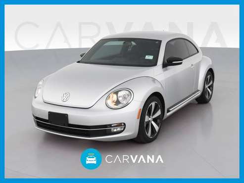 2013 VW Volkswagen Beetle Turbo Hatchback 2D hatchback Silver for sale in South El Monte, CA