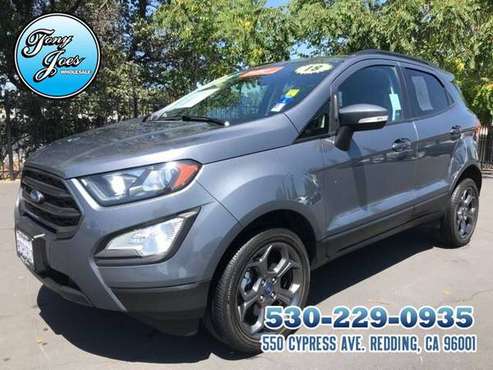 2018 Ford EcoSport SES 4WD....27K miles....FULLY LOADED/ NAV/LEATHER... for sale in Redding, CA