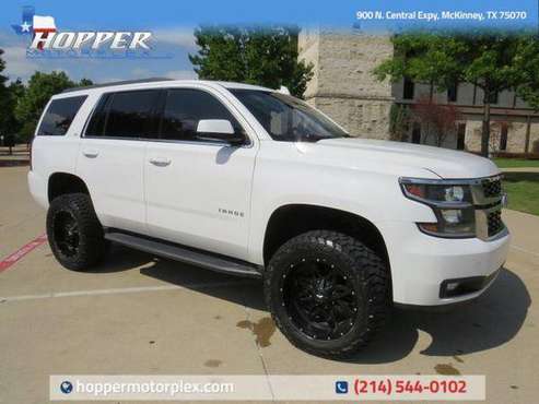 2016 Chevrolet Chevy Tahoe LT Custom Lift, Wheels and Tires for sale in McKinney, TX