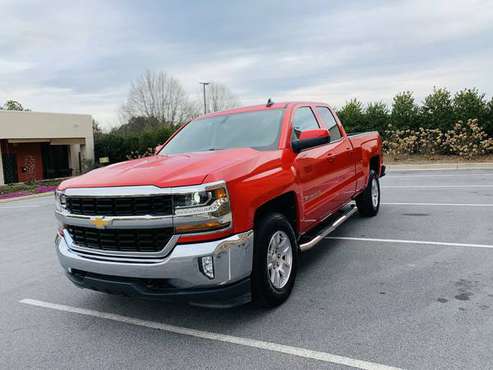 2019 Chevrolet Silverado 1500 4x4 Double Cab Red V8 Low Miles - cars for sale in Douglasville, TN