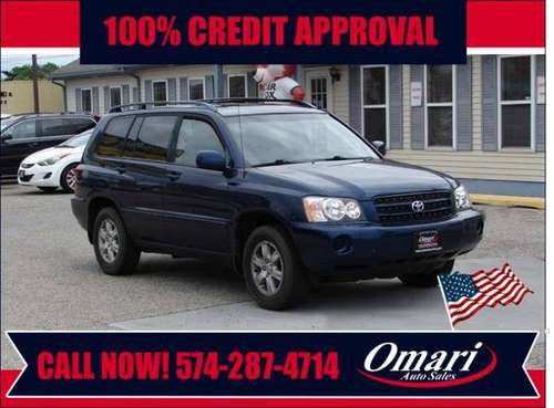 2003 Toyota Highlander . Financing Available. As low as $600 down. for sale in South Bend, IN