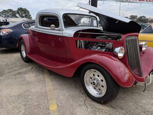 1934 Ford 3 Window Coupe Hot Rod for sale in Baton Rouge , LA