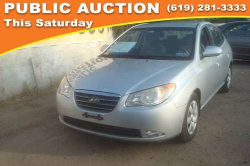 2008 Hyundai Elantra Public Auction Opening Bid - cars & trucks - by... for sale in Mission Valley, CA