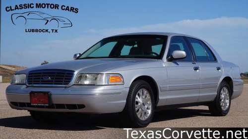 2003 Ford Crown Victoria LX for sale in Lubbock, TX