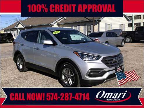2018 HYUNDAI SANTA FE 2.4L AUTO AWD - cars & trucks - by dealer -... for sale in South Bend, IN