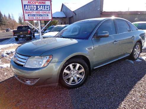 2008 FORD TAURUS SEL FWD STRONG V6 LOW MILEAGE LEATHER SUPER CLEAN -... for sale in Pinetop, AZ