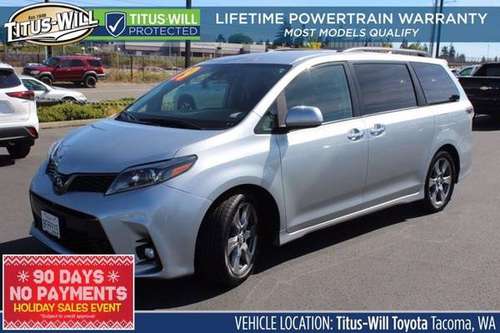 2019 Toyota Sienna SE Minivan, Passenger - cars & trucks - by dealer... for sale in Tacoma, WA