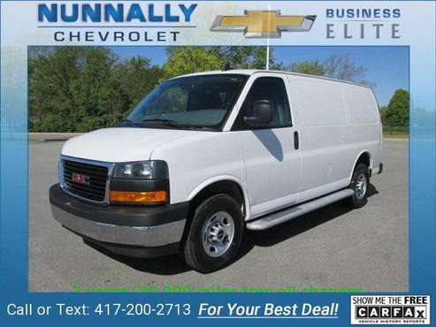 2020 GMC Savana 2500 Work Van van Summit White - - by for sale in Bentonville, MO