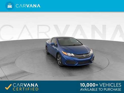 2014 Honda Civic EX Coupe 2D coupe Blue - FINANCE ONLINE for sale in Bakersfield, CA