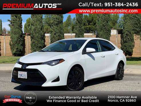 2017 Toyota Corolla LE LOW MILES! CLEAN TITLE for sale in Norco, CA