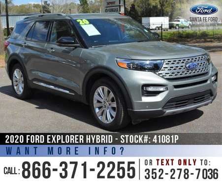 2020 Ford Explorer Hybrid Limited Leather Seats - Tinted for sale in Alachua, GA