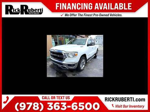 2019 Ram 1500 Big Horn Crew Cab SWB FOR ONLY 669/mo! - cars & for sale in Fitchburg, MA