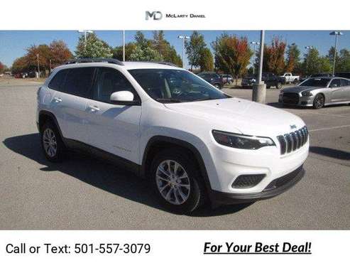 2020 Jeep Cherokee Latitude suv White - cars & trucks - by dealer -... for sale in Bentonville, AR