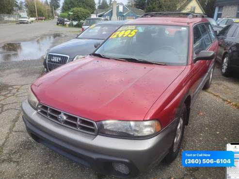 1996 Subaru Legacy Outback AWD 4dr Wagon - cars & trucks - by dealer... for sale in Mount Vernon, WA
