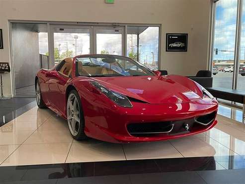 2013 Ferrari 458 Spider Convertible Convertible - - by for sale in Bellingham, WA
