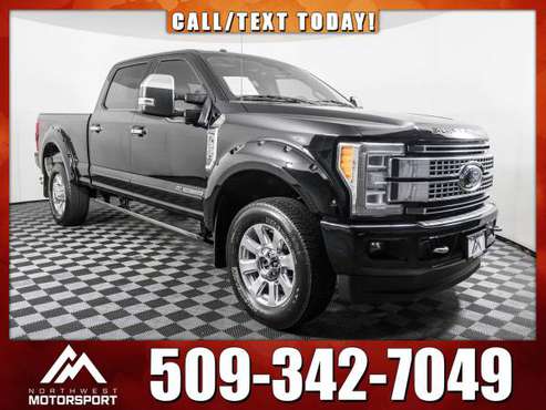 2018 *Ford F-350* Platinum FX4 4x4 - cars & trucks - by dealer -... for sale in Spokane Valley, WA