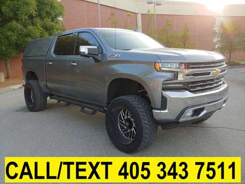 2019 CHEVROLET SILVERADO CREW CAB LTZ! LIFTED! TONS OF EXTRAS! MINT!... for sale in Norman, TX