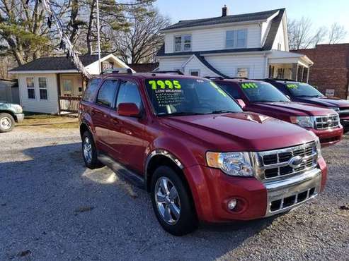 2009 FORD ESCAPE, LIMITED EDITION, 4X4, 127K MILES - cars & trucks -... for sale in Clinton, IN