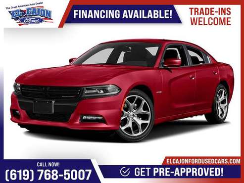 2016 Dodge Charger R/T FOR ONLY 374/mo! - - by dealer for sale in Santee, CA