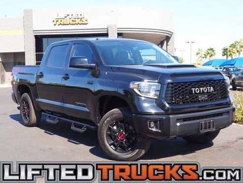 2019 Toyota Tundra TRD PRO CREWMAX 5 5 BED 4x4 Passeng - Lifted for sale in Glendale, AZ