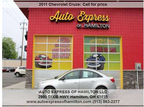 2011 Chevrolet Cruze 399 Down TAX BUY HERE PAY HERE for sale in Hamilton, OH