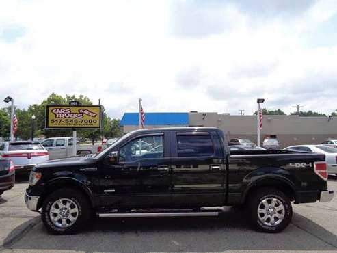 2014 Ford F-150 Lariat Supercrew 4WD ~ Loaded Pickup ! for sale in Howell, MI