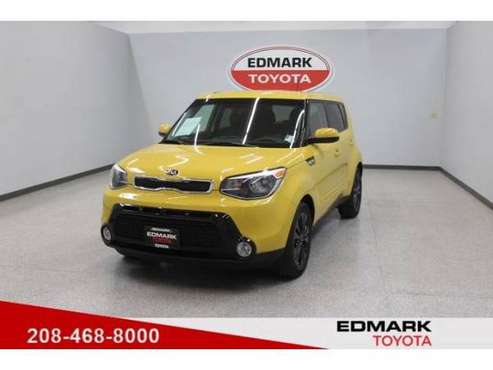 2016 Kia Soul + hatchback Solar Yellow for sale in Nampa, ID