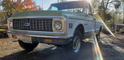 1971 CHEVY C20 CUSTOM CAMPER - cars & trucks - by owner - vehicle... for sale in Shingletown, CA