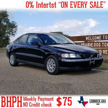 GRAY 2004 VOLVO S60 for $400 Down for sale in 79412, TX