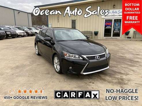 2014 Lexus CT 200h FWD 4dr Hybrid **FREE CARFAX** - cars & trucks -... for sale in Catoosa, OK