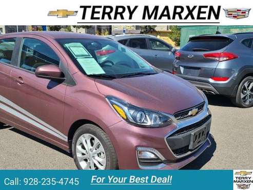 2020 Chevy Chevrolet Spark 1LT hatchback Red - cars & trucks - by... for sale in Flagstaff, AZ