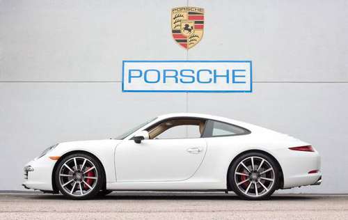 2013 Porsche 911 CARRERA S WHITE - - by dealer for sale in Houston, TX