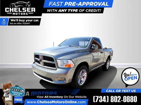 2012 Ram *1500* *ST* *Standard* *Cab* for ONLY $203/mo - cars &... for sale in Chelsea, MI