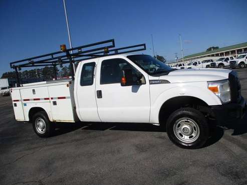 2012 Ford F350 XL Extended Cab 4wd Utility Bed - cars & trucks - by... for sale in Lawrenceburg, AL