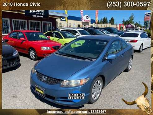 2010 Honda Civic LX 2dr Coupe 5A - cars & trucks - by dealer -... for sale in Tacoma, WA