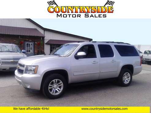 Very Clean 2010 Chevy Suburban 1500 LT 3rd Row Leather Z71 4X4 155K for sale in South Haven, MI