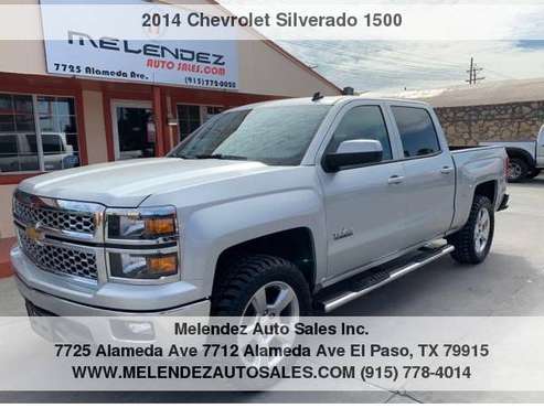 2014 Chevrolet Silverado 1500 2WD Crew Cab 153.0 LT w/1LT for sale in El Paso, TX