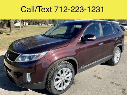 2014 KIA SORENTO EX LOW MILES!! AWD!! 3RD ROW!! NEW TIRES!! - cars &... for sale in Le Roy, IA