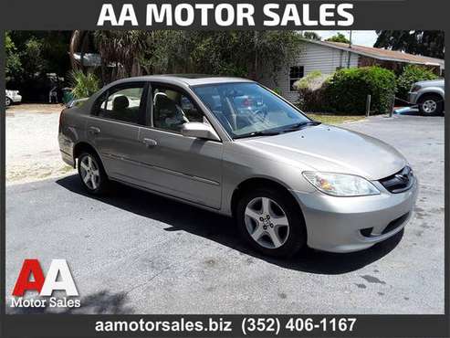 2005 Honda Civic EX No Dealer Fee - - by dealer for sale in Tavares, FL