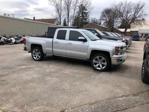 2015 Chevy Silverado LT DoubleCab - - by dealer for sale in Newberry, MI