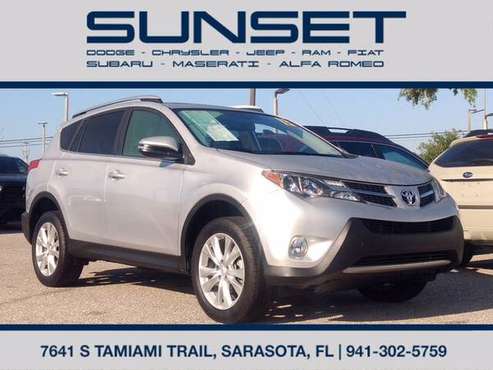 2013 Toyota RAV4 Limited Roof LOADED Extra Clean Carfax Cert! - cars for sale in Sarasota, FL