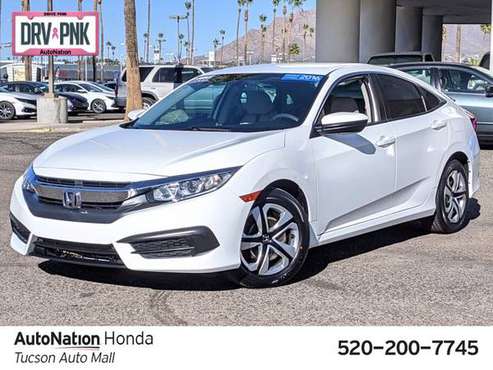 2016 Honda Civic LX SKU:GH504004 Sedan - cars & trucks - by dealer -... for sale in Tucson, AZ
