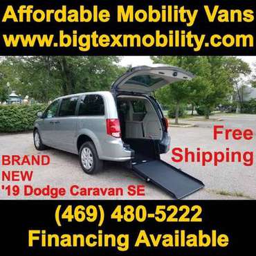 2019 Dodge Grand Caravan SE 10 Miles Wheelchair Mobility Handicap ADA for sale in Dallas, TX