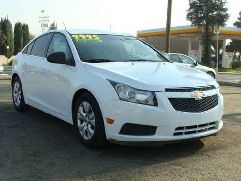 2012 CHEVROLET CRUZE LS AUTOMATIC 4 CYLINDERS LOW MILES - cars &... for sale in Tulare, CA