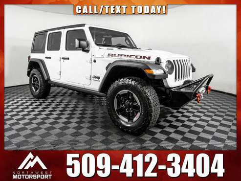2018 *Jeep Wrangler* Unlimited Rubicon 4x4 - cars & trucks - by... for sale in Pasco, WA