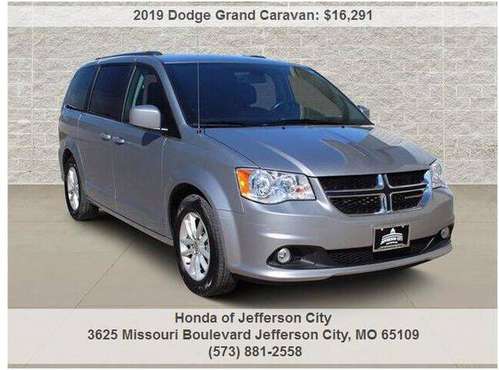 2019 Dodge Grand Caravan SXT - cars & trucks - by dealer - vehicle... for sale in Jefferson City, MO