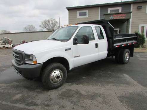 2003 Ford F-350 4x4 Ex-Cab W/9 Contractor Dump for sale in IA