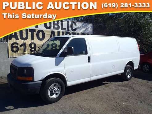 2007 GMC Savana Cargo Van Public Auction Opening Bid - cars & trucks... for sale in Mission Valley, CA
