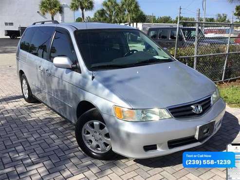 2002 Honda Odyssey EX-L - Lowest Miles / Cleanest Cars In FL for sale in Fort Myers, FL