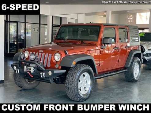 2014 Jeep Wrangler 4x4 4WD Unlimited Sport 6-SPD MANUAL CUSTOM for sale in Gladstone, OR
